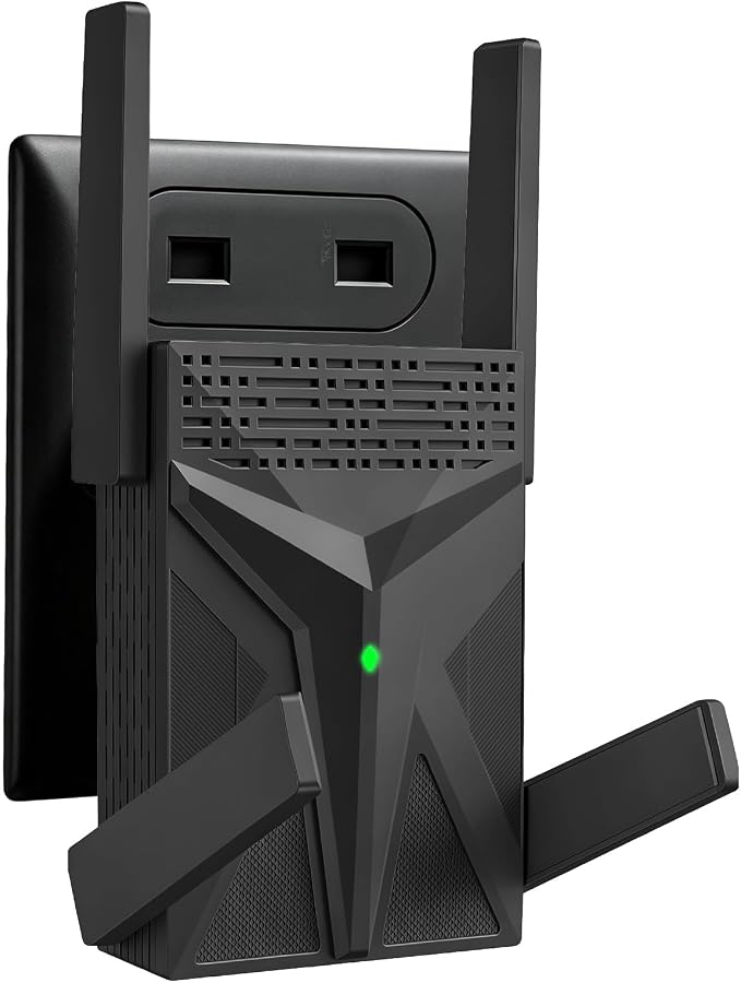 WiFi 6 Extender Signal Booster for Home, AX1800 Dual-Band Wireless Repeater by CINAMON