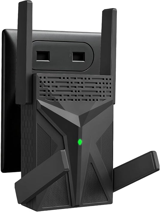 WiFi 6 Extender Signal Booster for Home, AX1800 Dual-Band Wireless Repeater by CINAMON