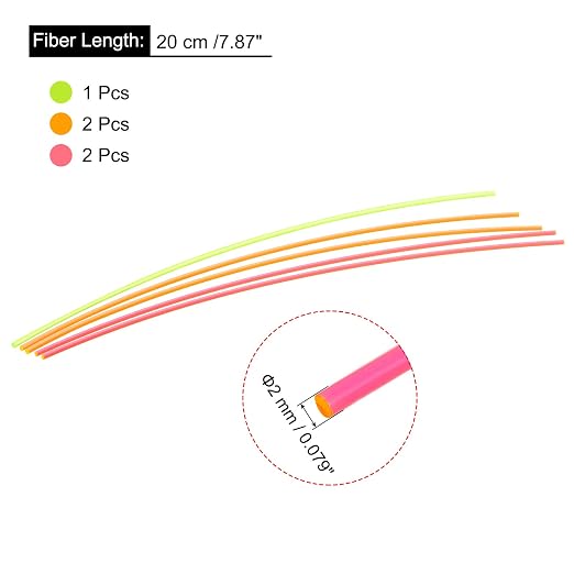MECCANIXITY Fiber Optic Rods PMMA 2mmx20cm - Image 2
