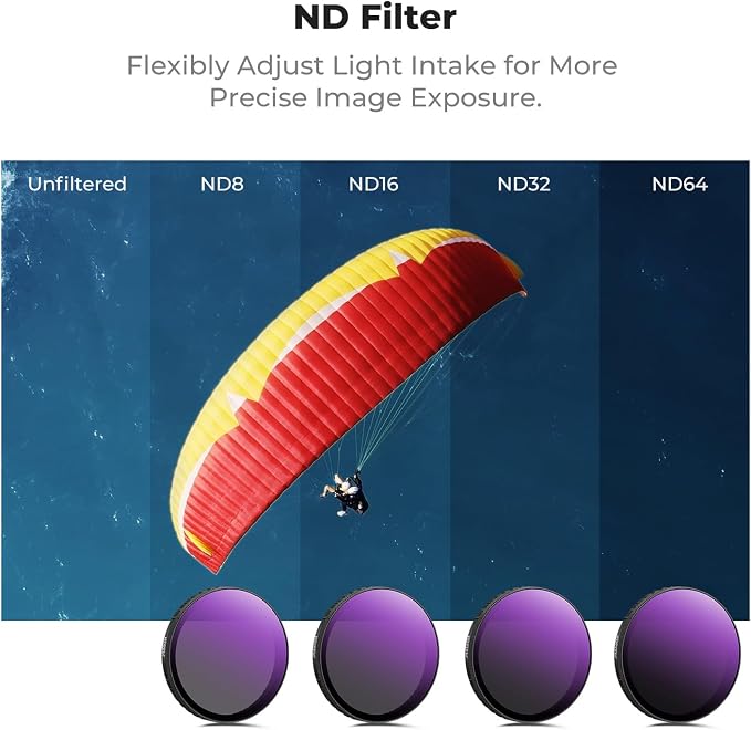 K&F CONCEPT Snap On CPL ND Effect Filter Kit Compatible - Image 5