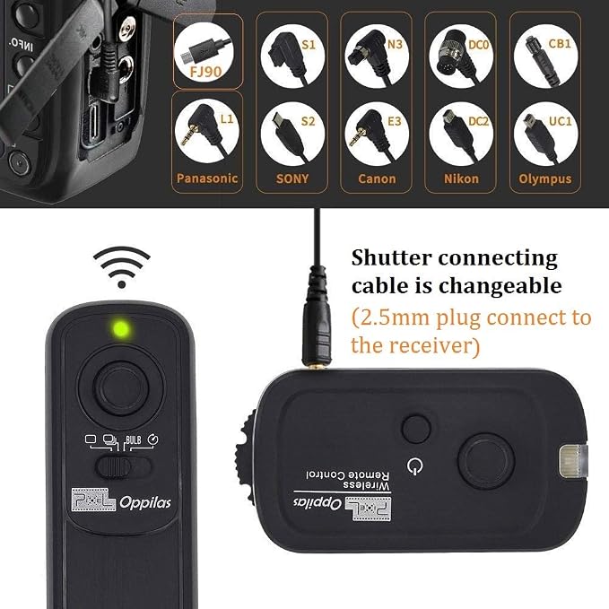 Pixel 2.4GHz Digital Wireless Remote Control S2 Remote Shutter Release - Image 5