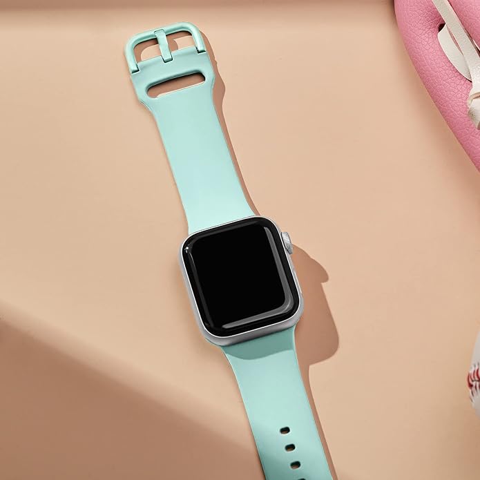 Sport Band Compatible with Apple Watch Bands 49mm 46mm 45mm 44mm 42mm 41mm 40mm - Image 2
