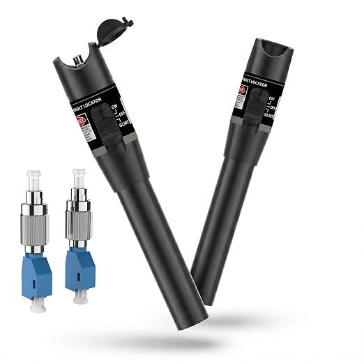 2PCS Fiber Optic Visual Fault Locator Kit, VFL Pen Compatible by ProfessionalFiberNetworkDevicemanufacturer