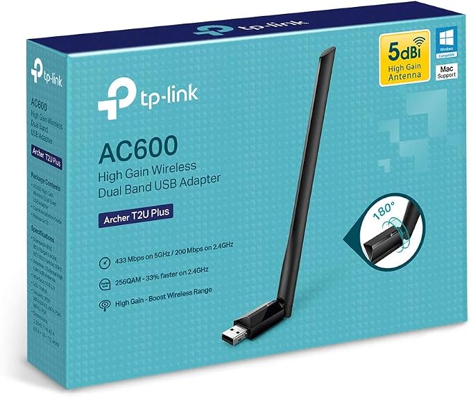 TP-Link AC600 USB WiFi Adapter for Desktop PC- Wireless Network Adapter for - Image 6