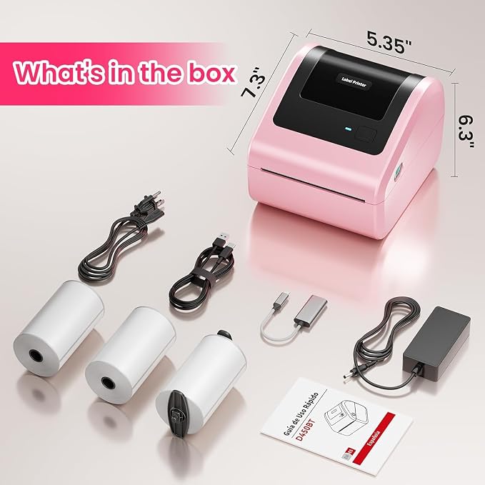 Bluetooth Shipping Label Printer - Image 9
