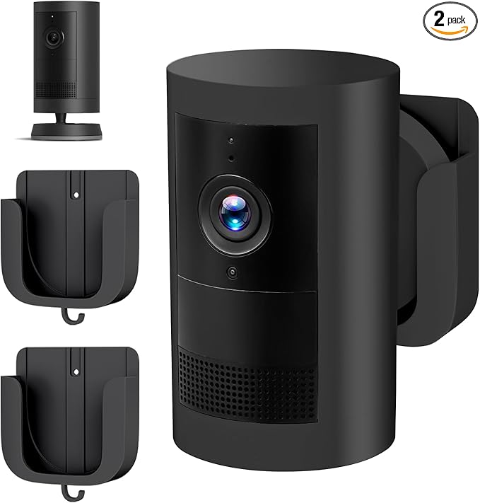 No Drill Wall Mount for Ring Outdoor Cam Plus, Easy Installation by ALERTCAM