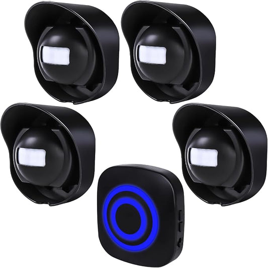 Driveway Alarm-328ft Long Range Wireless Driveway Alarm Weatherproof Outdoor by Shaogax