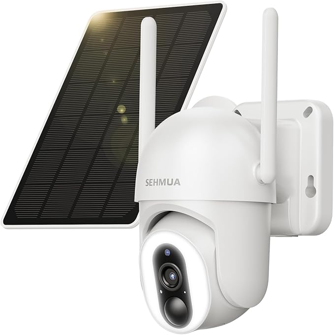 SEHMUA Solar Security Cameras Wireless Outdoor by SEHMUA