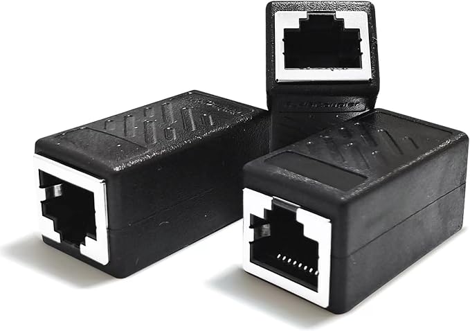 EZYUMM 3 Pack Ethernet Coupler, Premium Gold Plated Ethernet Extender, RJ45 - Image 8