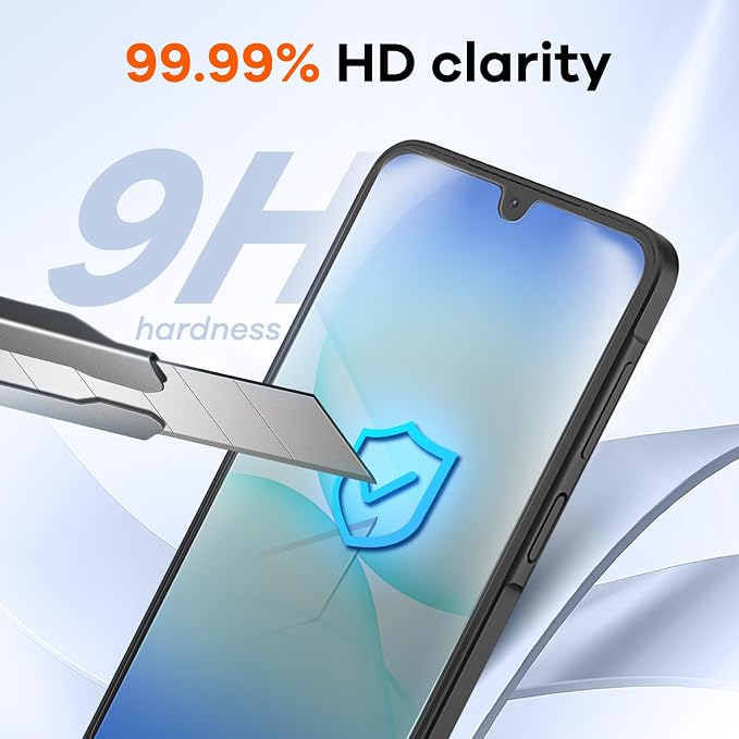 4+4 Pack for Samsung Galaxy A17 5G Screen Protector & Phone Camera Lens - Image 4