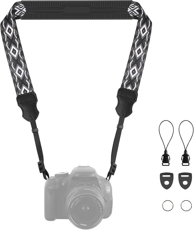 FIEIL Neck Strap Silicone Camera Straps by FIEIL