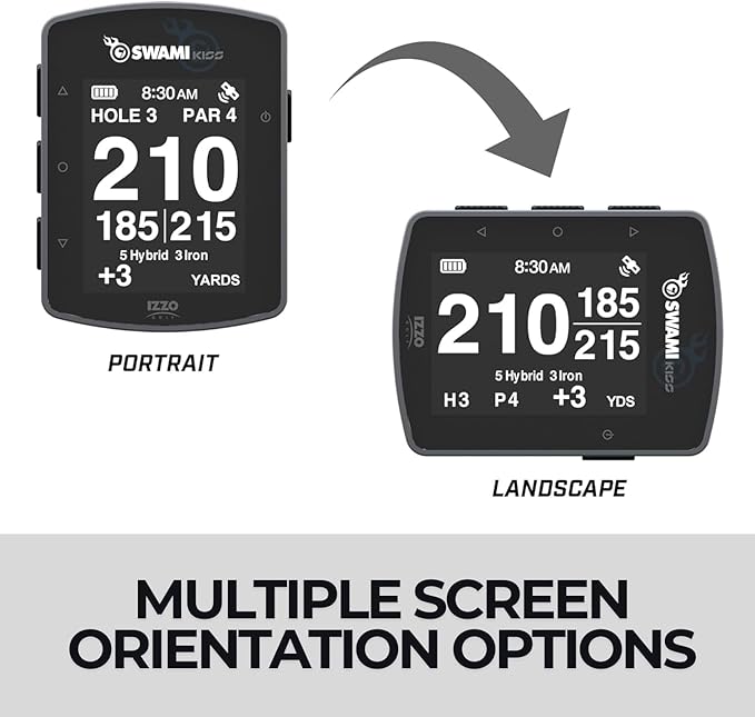 Swami KISS 2.0 Handheld Golf GPS Ragnefinder - Image 4