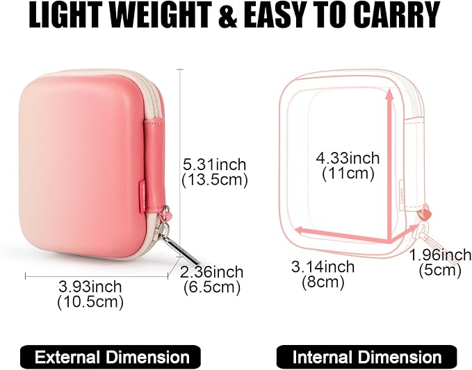 Cwatcun Digital Camera Case, Small Camera Pouch Carrying & Protective Case - Image 2