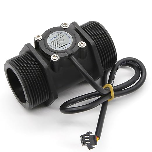 2" Water Flow Sensor Food-Grade Switch Hall Effect Flowmeter Fluid Meter - Image 2