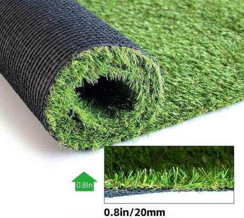 0.8 Inch Grass Height Artificial Grass 11FT x 92FT Customizable Flame Retardant - Image 2