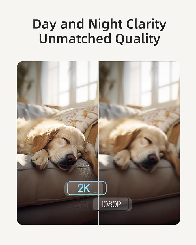blurams Indoor Security Camera, 5GHz/2.4GHz Dual-Band, 2K PZT Pet Camera - Image 6