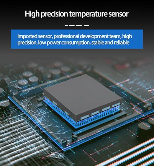 WiFi Refrigerator Thermometer: Digital Fridge Thermometer, LCD Display - Image 5