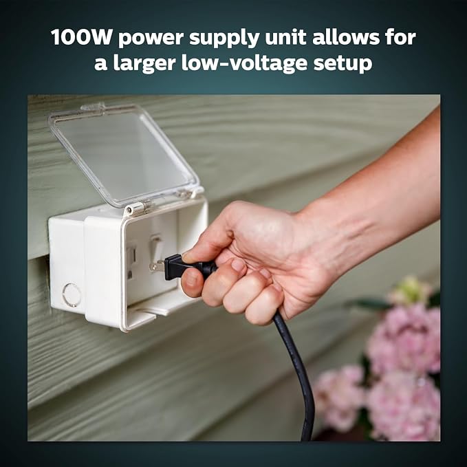 Philips Hue Outdoor 100W Power Supply Black - Image 3
