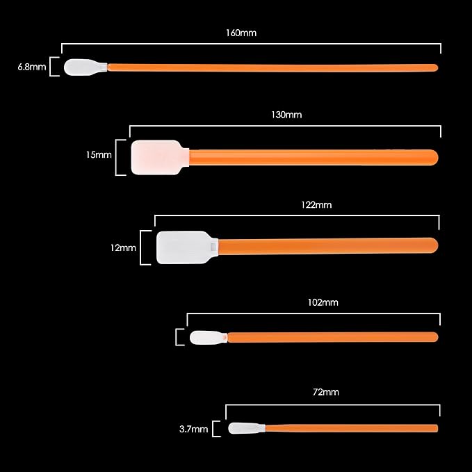 AAwipes Cleaning Swab Kit Mixed Microfiber and Foam Swab Sticks - Image 3