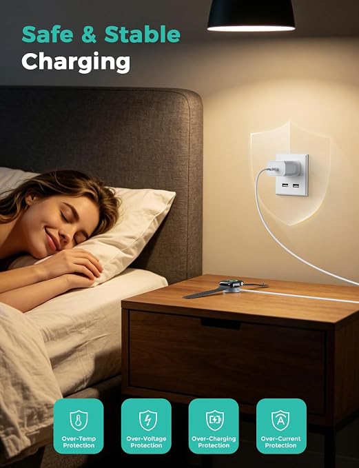 2026 Upgraded USB C for Apple Watch Charger Magnetic Fast Charging Cable - Image 7