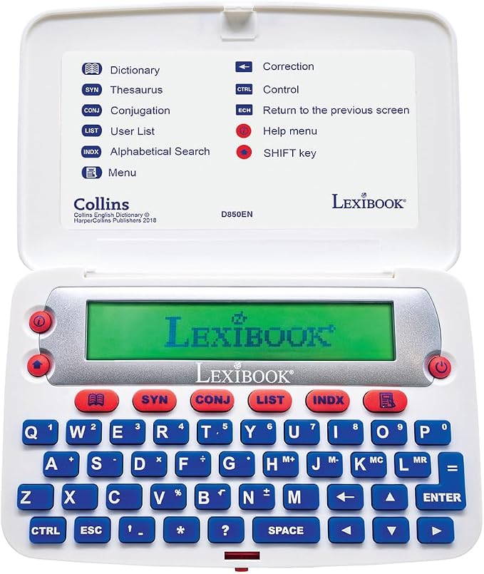 LEXiBOOK - The Collins English Dictionary, 13th Edition - Electronic Dictionary by Lexibook