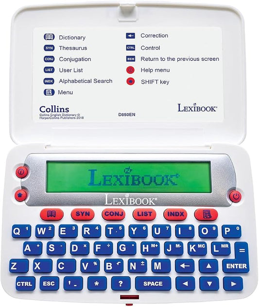 LEXiBOOK - The Collins English Dictionary, 13th Edition - Electronic Dictionary by Lexibook