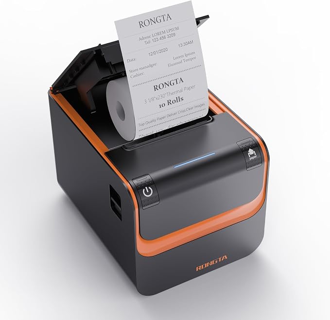 Rongta POS Printer, 80mm Direct Thermal Receipt Printers - Image 9