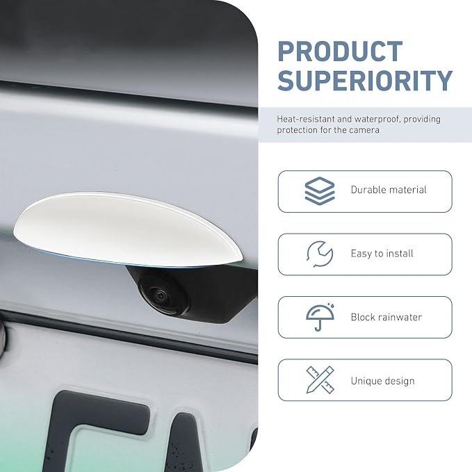 Car Rear View Camera Cover, Anti-rain Car RearView Camera Protective Cover - Image 3