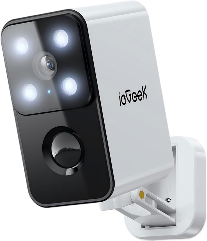 ieGeek Security Cameras Wireless Outdoor Pan Rotating 180° Home Security Cameras by ieGeek