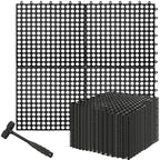 30Pcs Interlocking Drainage Floor Tiles, Modular Interlocking Floor Mats by Chrotopic