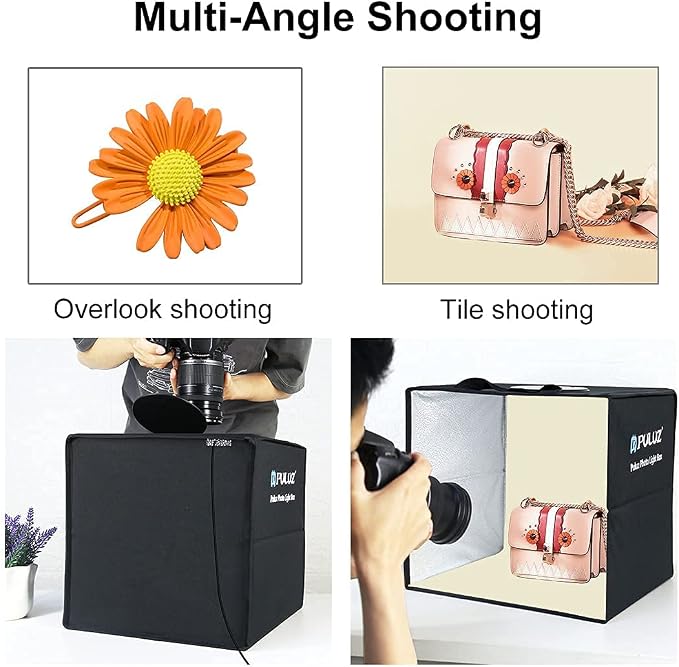 Lightbox, PULUZ 11.8"/30cm Photo Studio Light Box, Portable Picture Box - Image 9