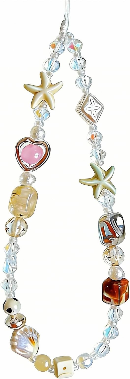Beaded Camera Wrist Strap Cute Digital Camera Charm Lanyard, Phone Wristlet by CasaPopz