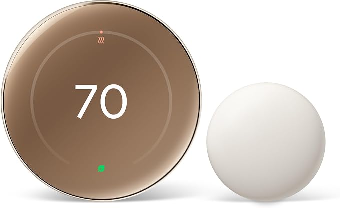 Google Nest Learning Thermostat by Amazon+Renewed