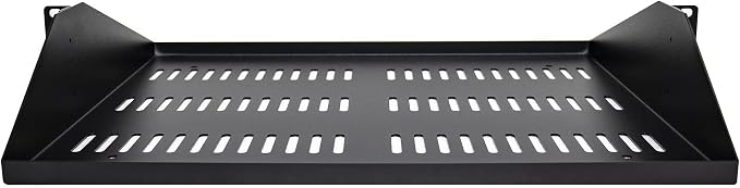 StarTech.com 2U Server Rack Shelf, Center Mounted Universal Vented Rackmount - Image 5