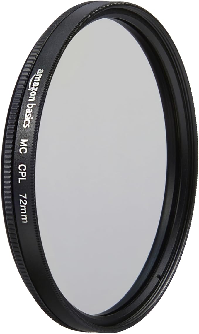 Amazon Basics Circular Polarizer 16 Multi-Layer Coatings Camera Lens Filter - by AmazonBasics