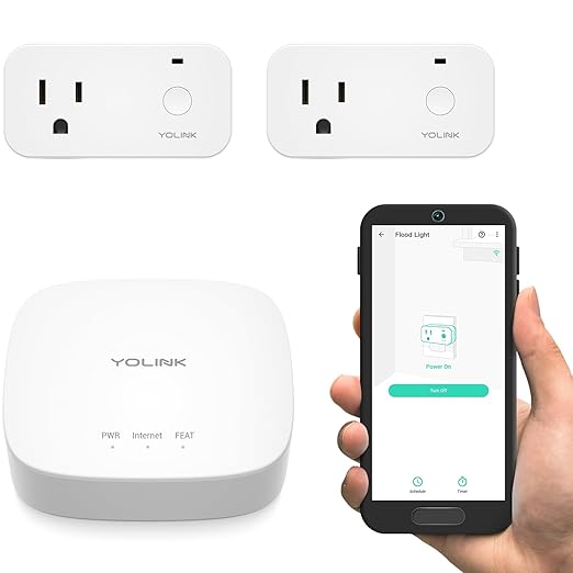 YoLink Smart Home Starter Kit: Smart Plugs by YoLink