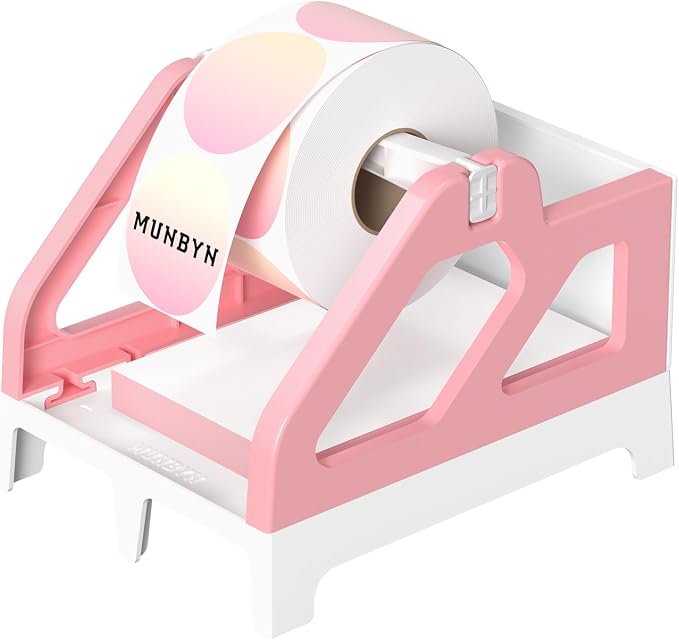 MUNBYN Label Holder for Rolls and Fan-Fold Labels, Thermal Sticker Roll Holder - Image 9