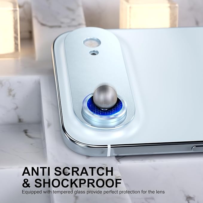 Choiche Compatible for iPhone 17 Air Camera Lens Protector, Strong Adsorption - Image 3