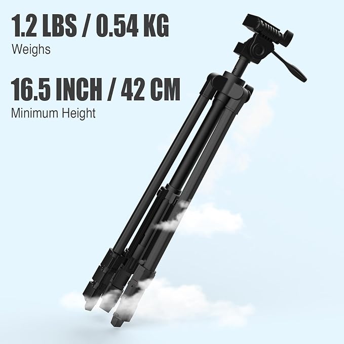 55-inch Lightweight Aluminum Laser Level Tripod Stand - Image 4