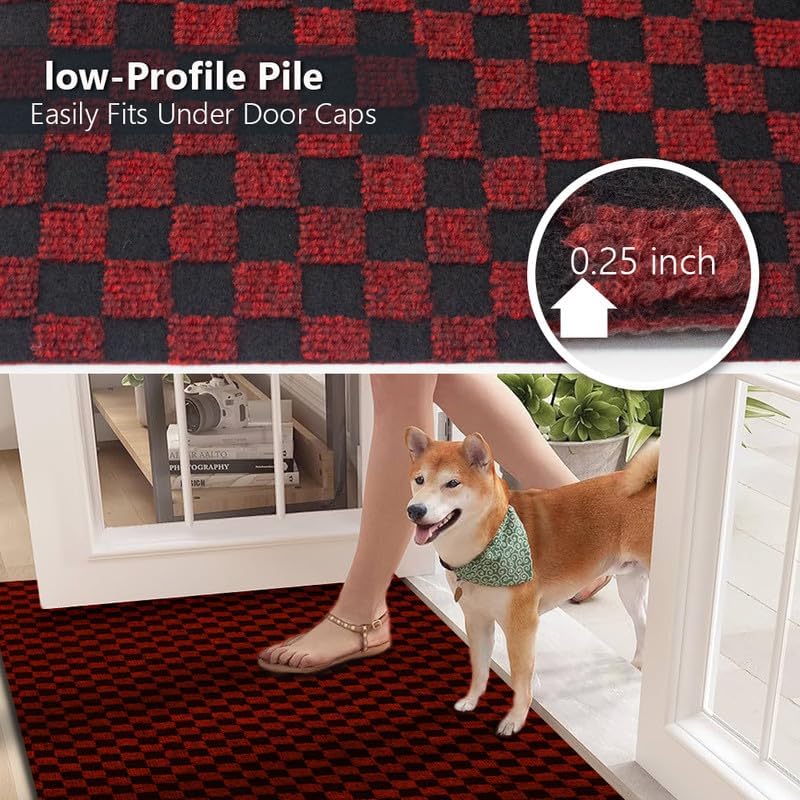 Petgrow Hallway Runner Rug 5FTX82FT, Super Skid Resistant TPR Backing Area Rug - Image 5