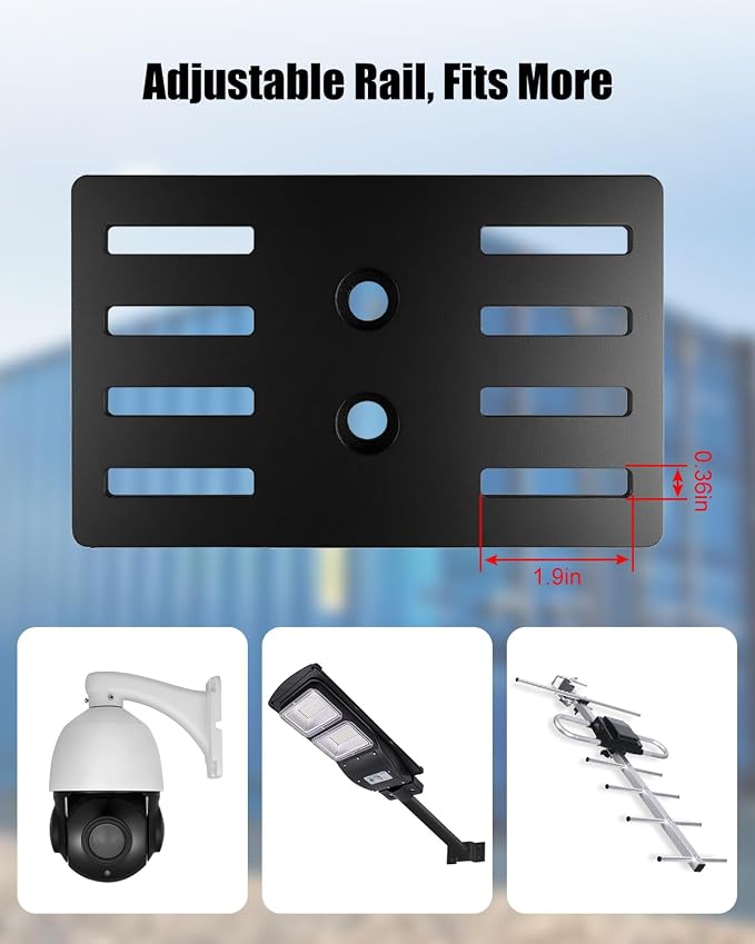 Camera Mounting Platform for Shipping Containers, Outdoor Lights Mount for - Image 5