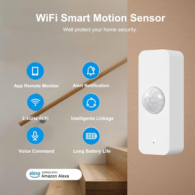 WiFi Motion Sensor, Smart Motion Detector - Image 2