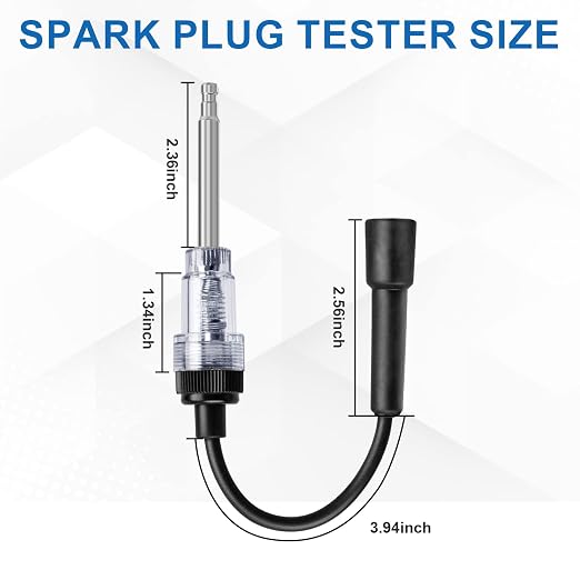 2PCS Inline Spark Plug Testers, Small Armature Diagnostic Detector Tool - Image 2