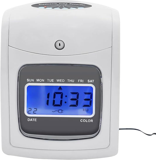 Starter Time Clock Bundle, Electronic Calculating Time Clock Employees in/Out by Unknown