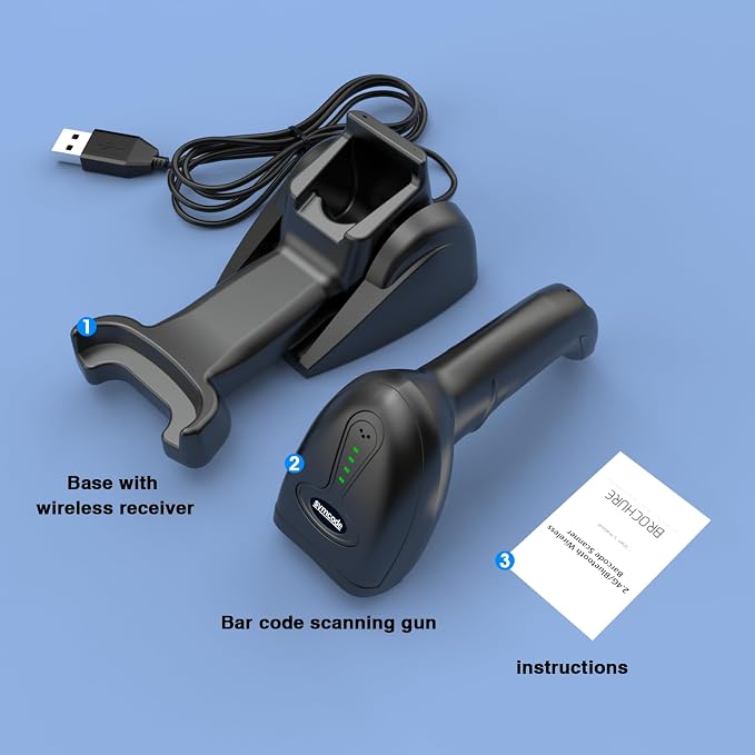 Symcode QR Industrial Bluetooth Barcode Scanner - Image 9