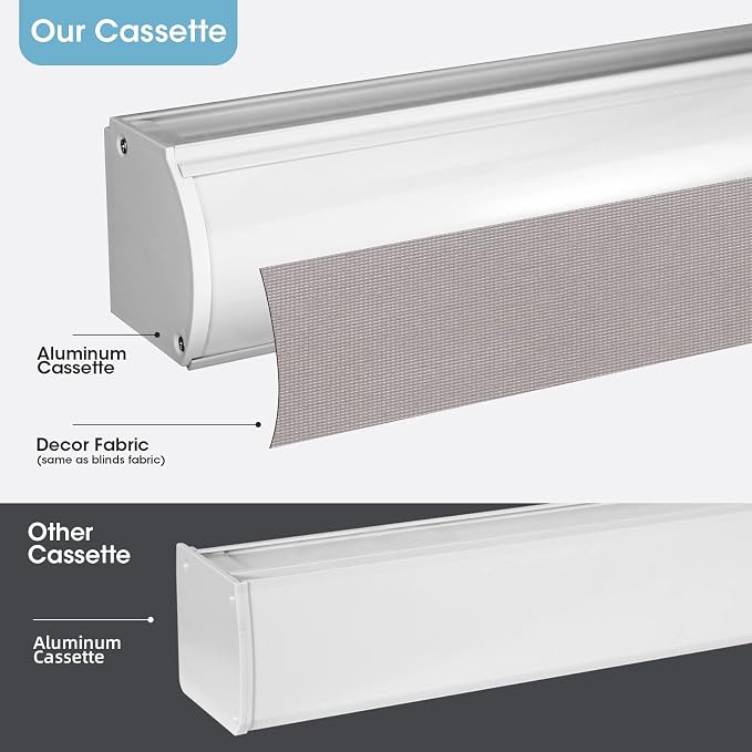 SmartWings Motorized Light Filtering Roller Shades Work - Image 4