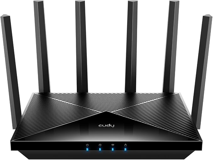 Cudy BE6500 WiFi 7 Router Dual Band Gigabit Gaming Router, VPN Client and Server by Cudy