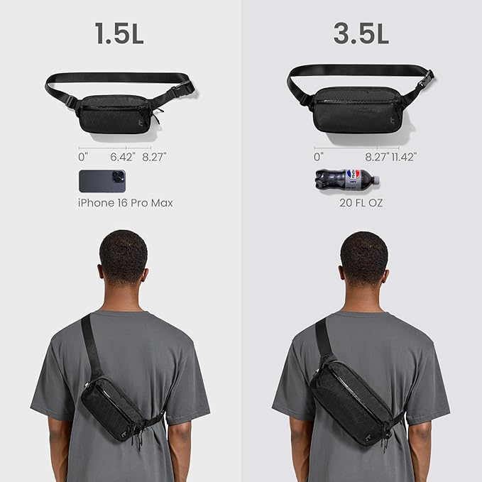 tomtoc 1.5L X-Pac Sling Bag - Image 2