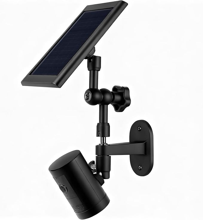 2-in-1 Wall Mount for Ring Solar Panel, Ring Stick Up Cam Battery, Spotlight by ALERTCAM