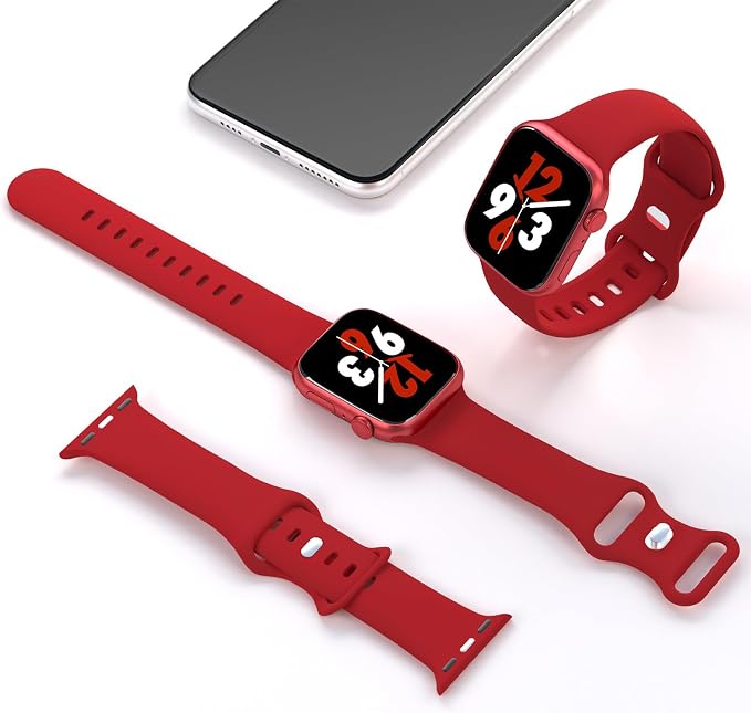 Sport Band Compatible with Apple Watch 38mm 40mm 41mm 42mm 44mm 45mm 46mm 49mm - Image 2